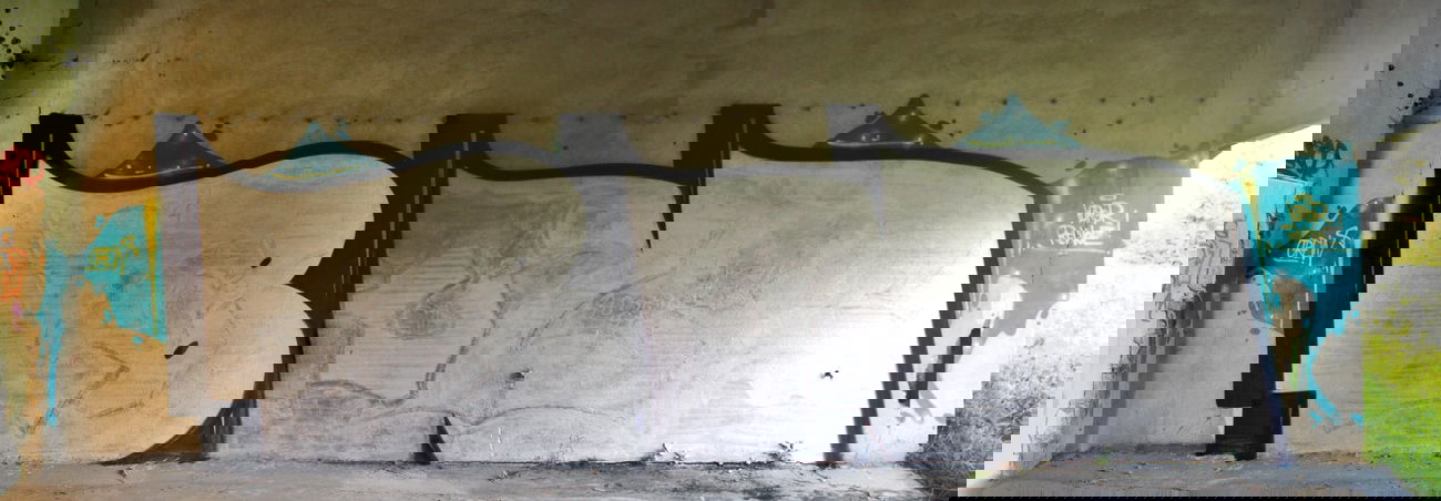 Graffiti Wall - Photo by Rewolwer - BN, CREW (2014)