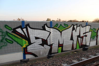 Graffiti Wall - Photo by Rewolwer - EMIS (2014)