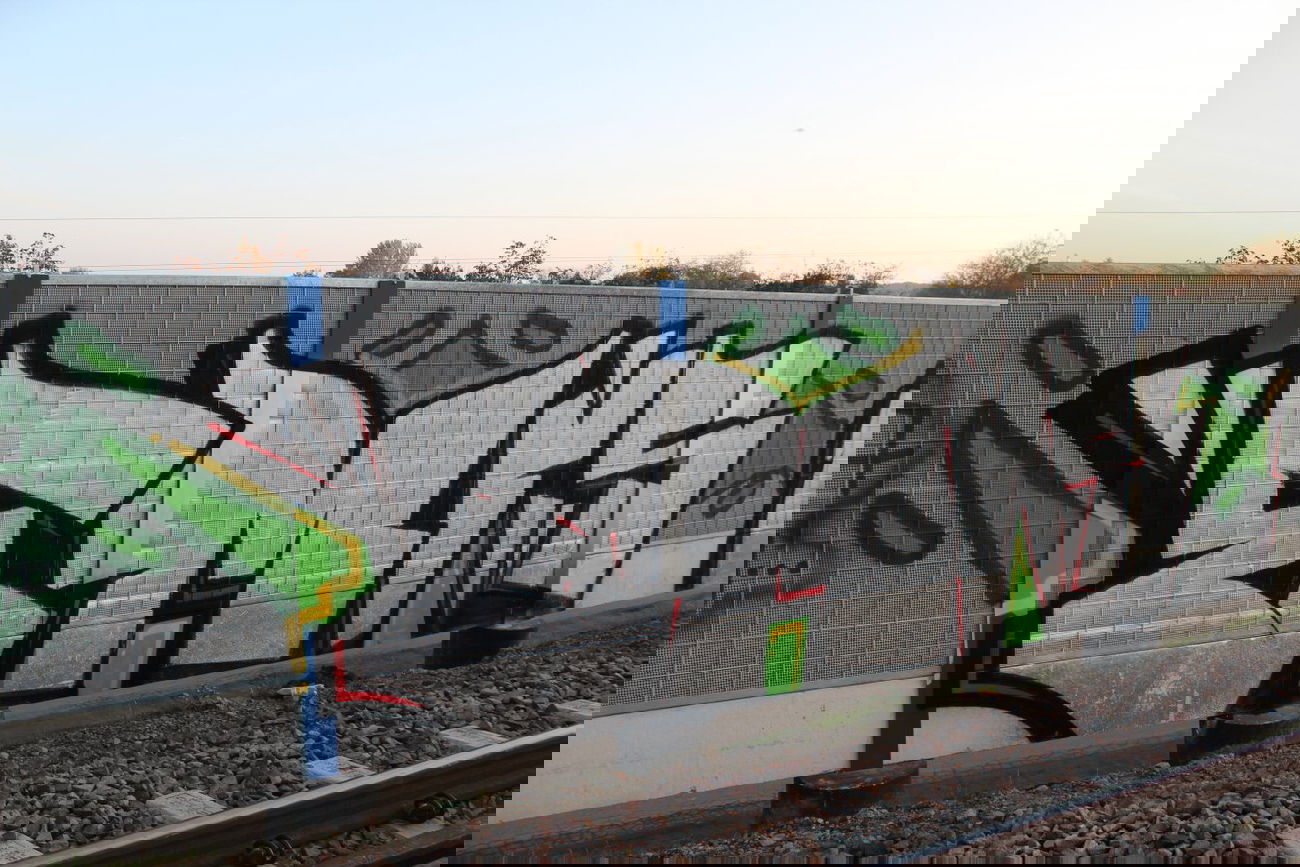 Graffiti Wall - Photo by Rewolwer - EMIS (2014)