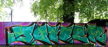 Graffiti Wall - Photo by Rewolwer (2016)