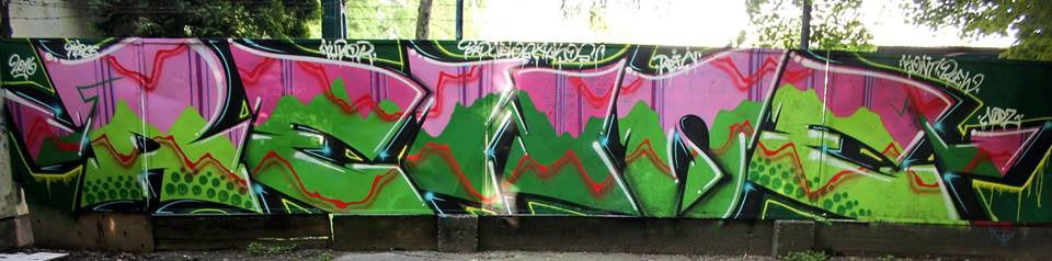 Graffiti Wall - Photo by Rewolwer (2016)