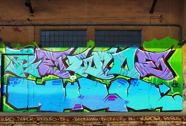 Graffiti Wall - Photo by Rewolwer - REWOE, YUROR (2016)