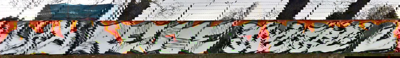 Graffiti Wall - Photo by Rewolwer - KONT, REWOE, NUPZ (2015)