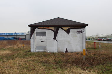 Graffiti Bombing - Photo by Rewolwer - BN, CREW (2016)