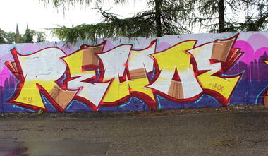 Graffiti Wall - Photo by Rewolwer - REWOE (2015)