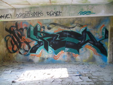 Graffiti Wall in Jaworzno - Photo by Rewoner - Rewone (2013)