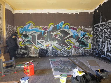 Graffiti Wall - Photo by Rewoner - Rew (2014)