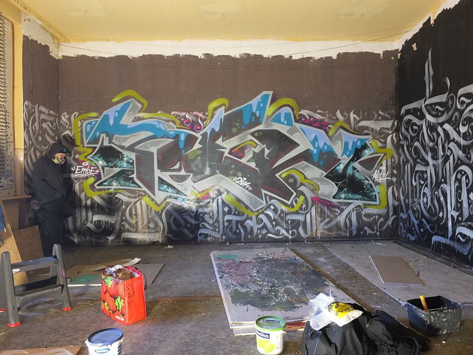 Graffiti Wall - Photo by Rewoner - Rew (2014)