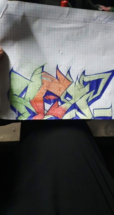 Graffiti Sketch - Photo by Reze0ne1