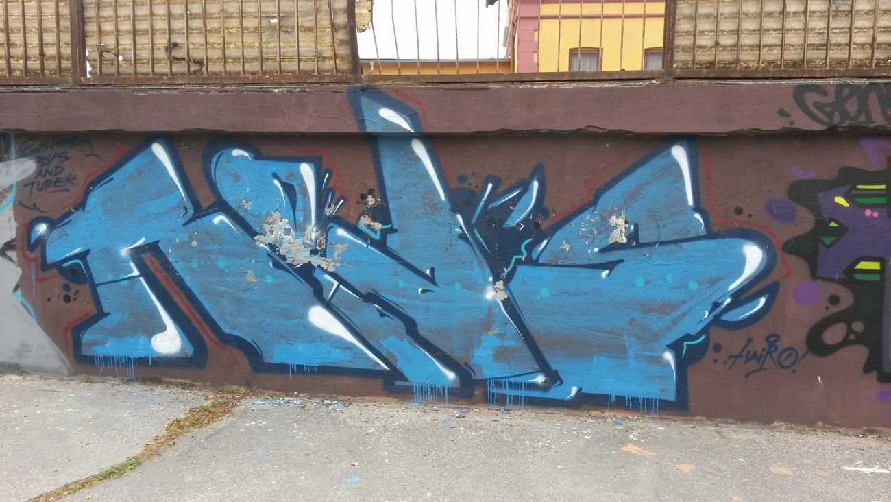 Graffiti Wall - Photo by Riastro