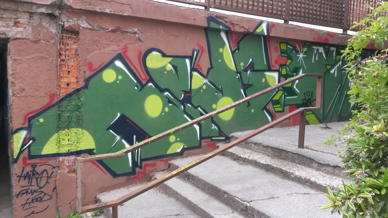 Graffiti Wall - Photo by Riastro