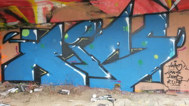 Graffiti Wall - Photo by Riastro