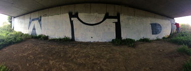 Graffiti Bombing - Photo by Rich - wid, rots, sirk (2013)