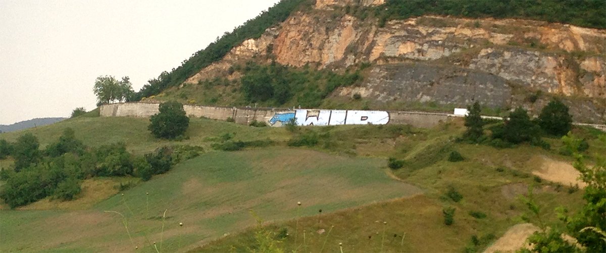 Graffiti Bombing - Photo by Rich - wid, hazo, sirk (2013)