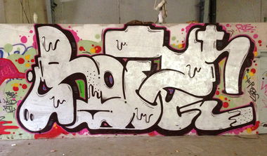Graffiti Wall - Photo by Rich - rots, rotz, wid (2013)