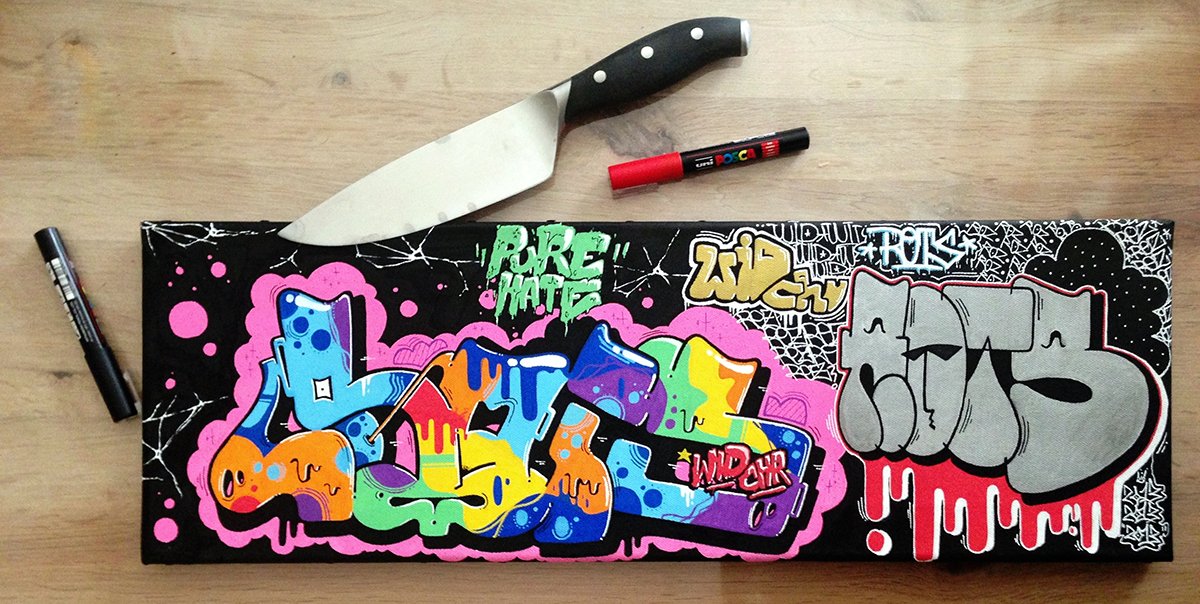 Graffiti Sketch - Photo by Rich - rots, wid (2013)