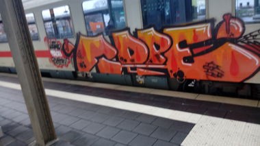 Graffiti Train - Photo by Richtigesbrett