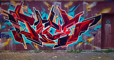 Graffiti Wall in Frankfurt - Photo by Rics - Rics, Super, Crew (2013)