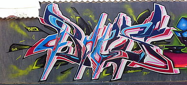 Graffiti Wall - Photo by Rics - Rics, Super, Crew (2012)