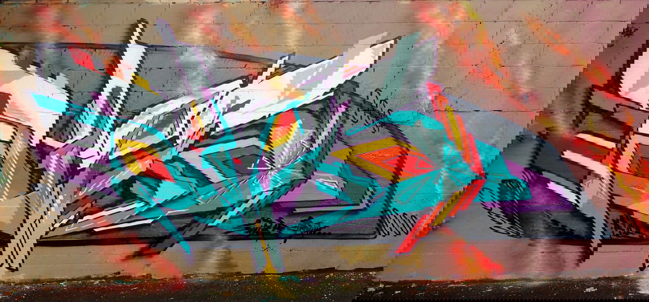 Graffiti Wall in Kaiserslautern - Photo by Rics - RICS, Super, crew (2014)