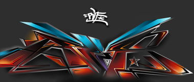 Graffiti Sketch in Istanbul - Photo by RieRotof - Rie, Digital (2013)