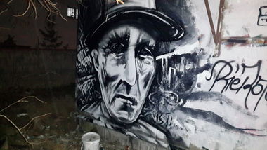 Graffiti Wall in ?stanbul - Photo by RieRotof - w.s, burroughs, Rie (2015)