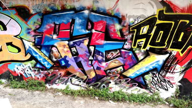 Graffiti Wall in Turkey - Photo by RieRotof - freb, Rotof, Rie (2015)