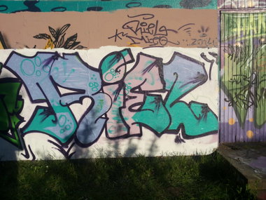 Graffiti Wall - Photo by Riel13