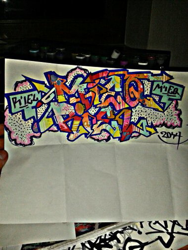 Graffiti Wall - Photo by Riel13