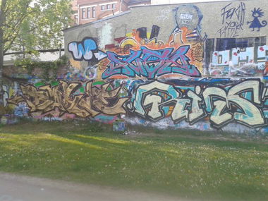 Graffiti Wall - Photo by Riimee - Rim, Bagy, Huba (2014)
