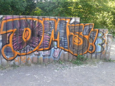 Graffiti Artwork - Photo by Riimee - Oms, by, Huba (2014)