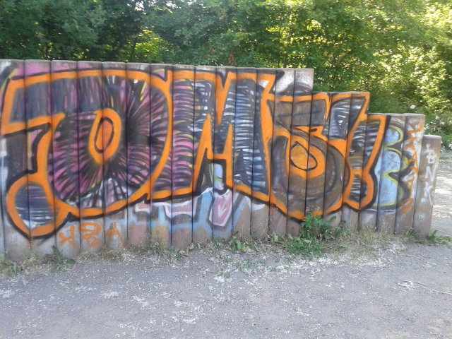 Graffiti Artwork - Photo by Riimee - Oms, by, Huba (2014)