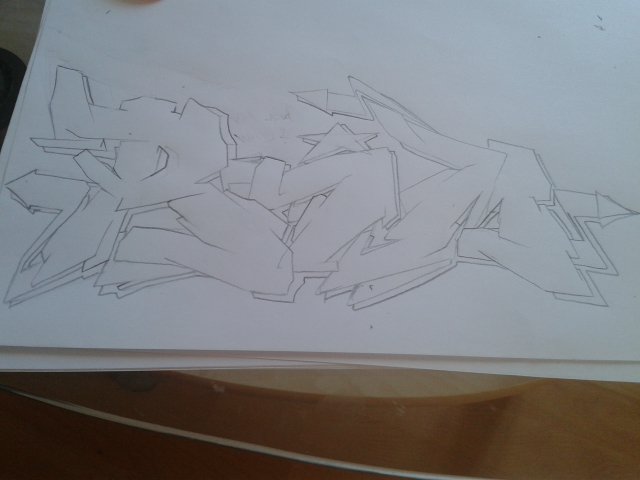 Graffiti Sketch - Photo by Riimee - rim (2014)