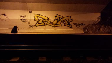 Graffiti Bombing - Photo by Riimee - Rim (2014)