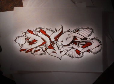 Graffiti Sketch - Photo by Riko