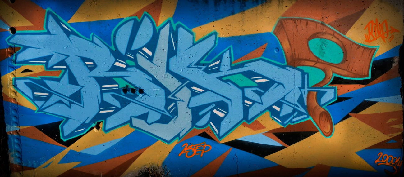 Graffiti Wall - Photo by Riko