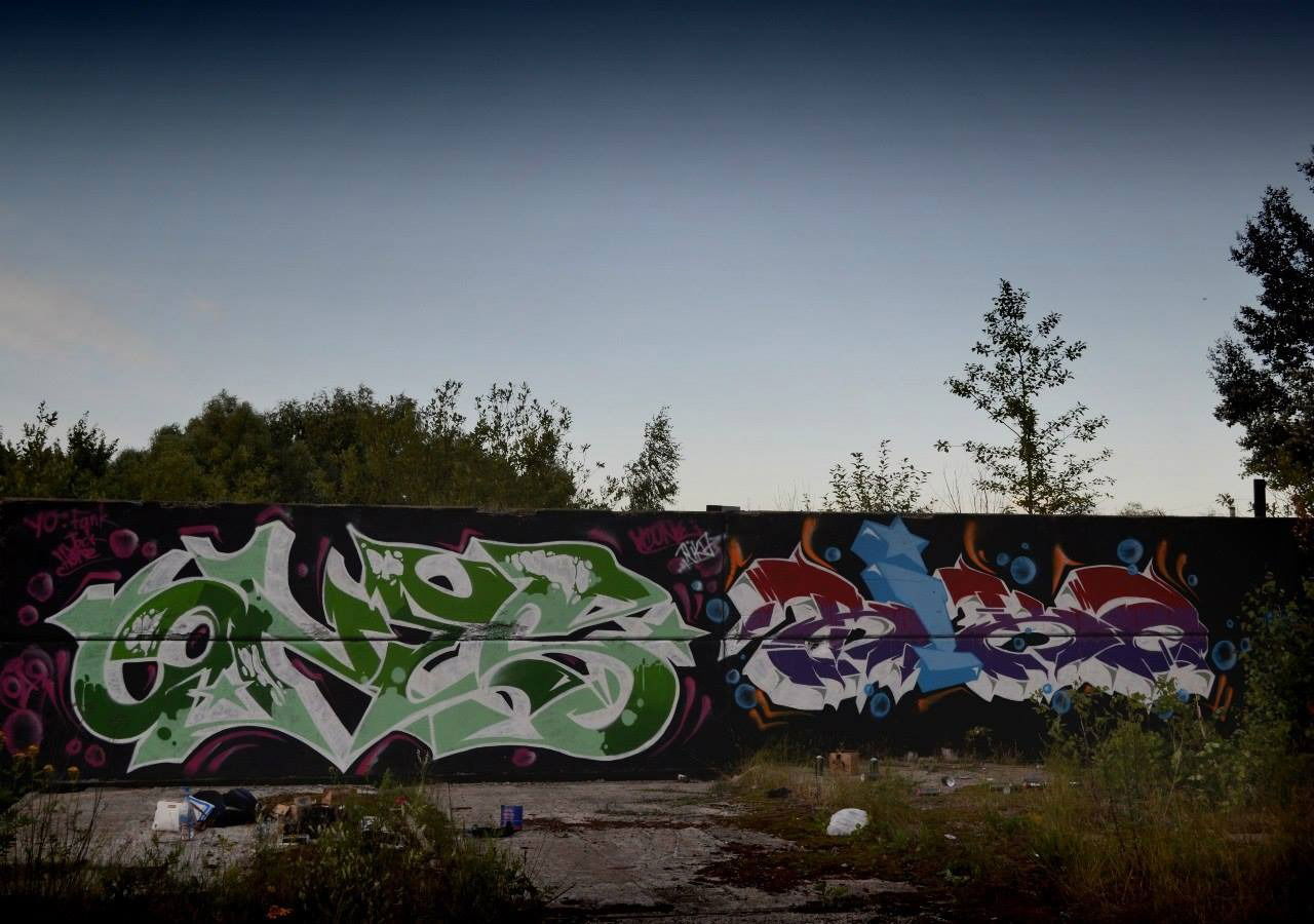 Graffiti Wall - Photo by Riko