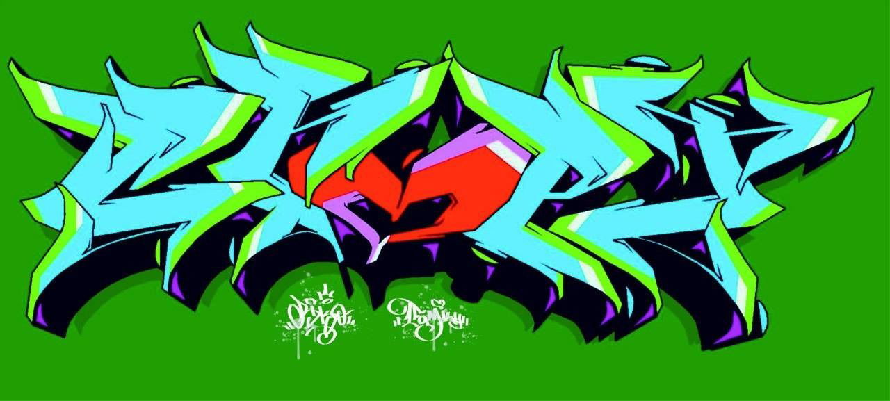 Graffiti Sketch - Photo by Riko