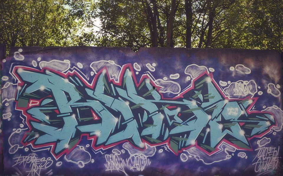 Graffiti Wall - Photo by Riko