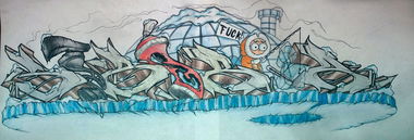 Graffiti Sketch - Photo by Riko