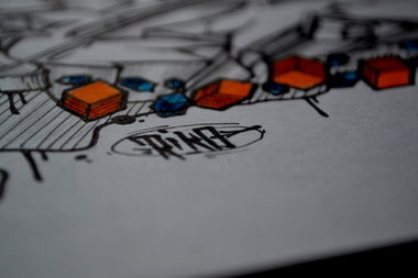 Graffiti Sketch - Photo by Riko