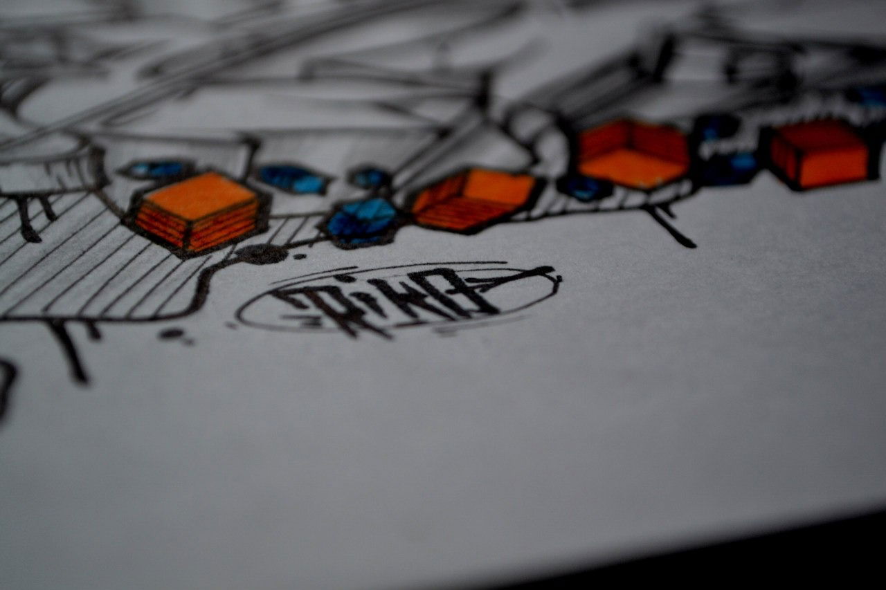 Graffiti Sketch - Photo by Riko