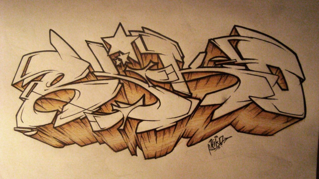 Graffiti Sketch - Photo by Riko