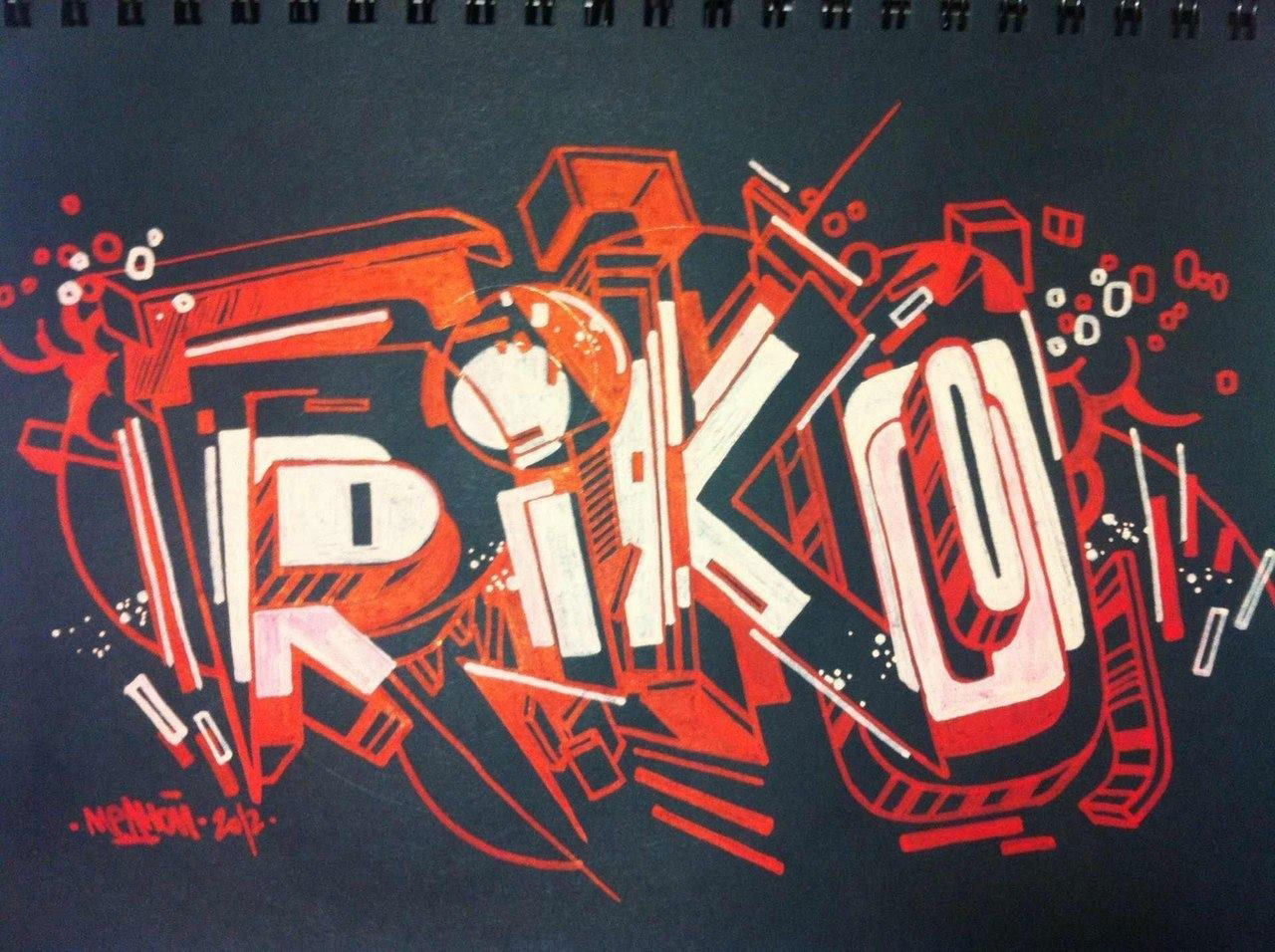 Graffiti Artwork - Photo by Riko