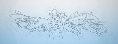 Graffiti Sketch - Photo by Riko