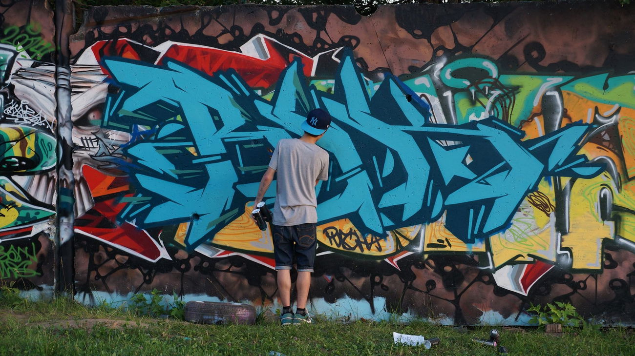 Graffiti Wall - Photo by Riko
