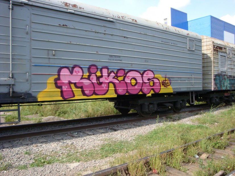 Graffiti Train - Photo by Rikos