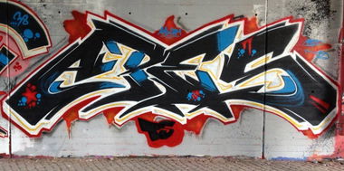 Graffiti Wall in Vordorf - Photo by Ringeldingz - apes, Braunschweig (2013)