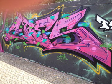 Graffiti Wall - Photo by Ringeldingz - Apes, BRaunschweig, Hildesheim