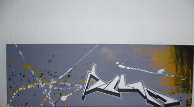 Graffiti Sketch in Gera - Photo by Rinoe - Rinoe (2010)